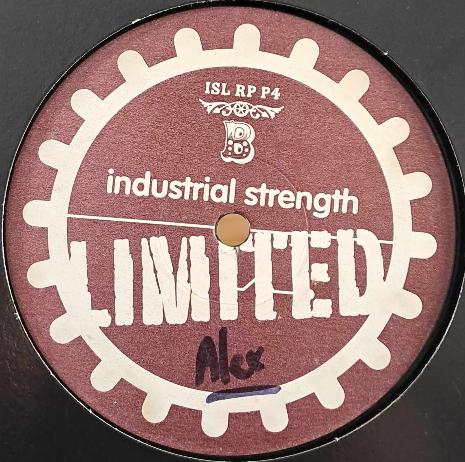 Industrial Strength Limited RP P4 - vinyle gabber